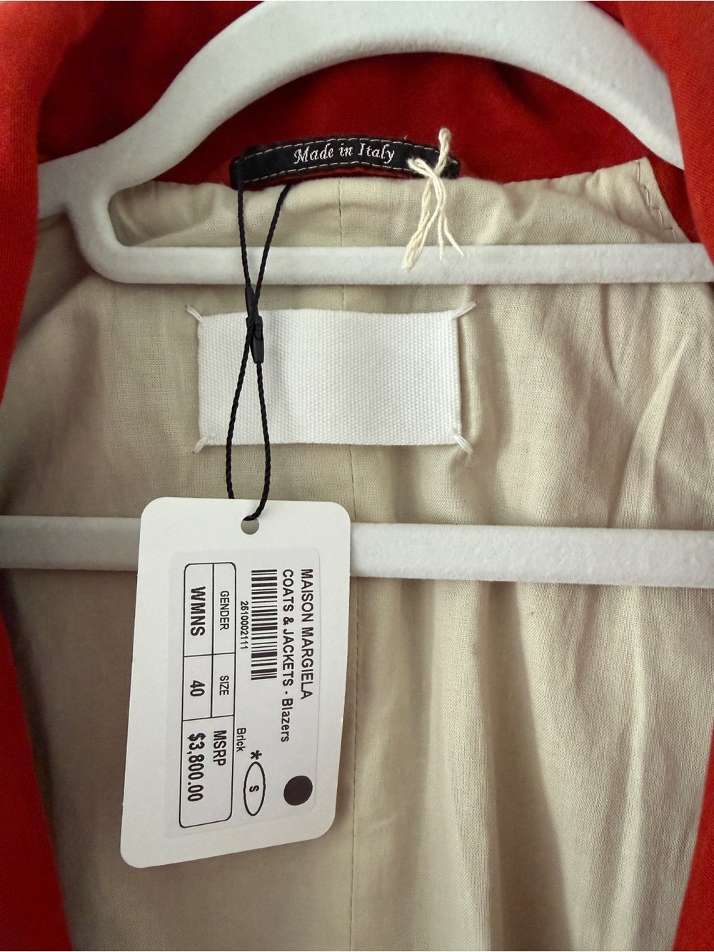 Maison Margiela Tailored Button-Up Jacket size 40 - Picture 7 of 7